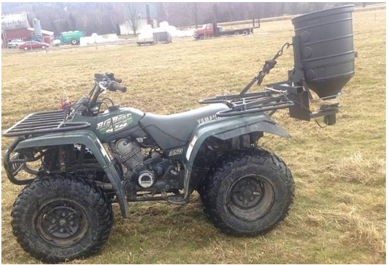 ATV seeder