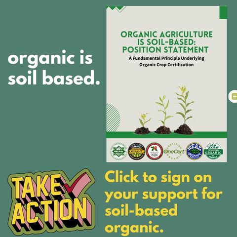 TakeActionOrganicSoil